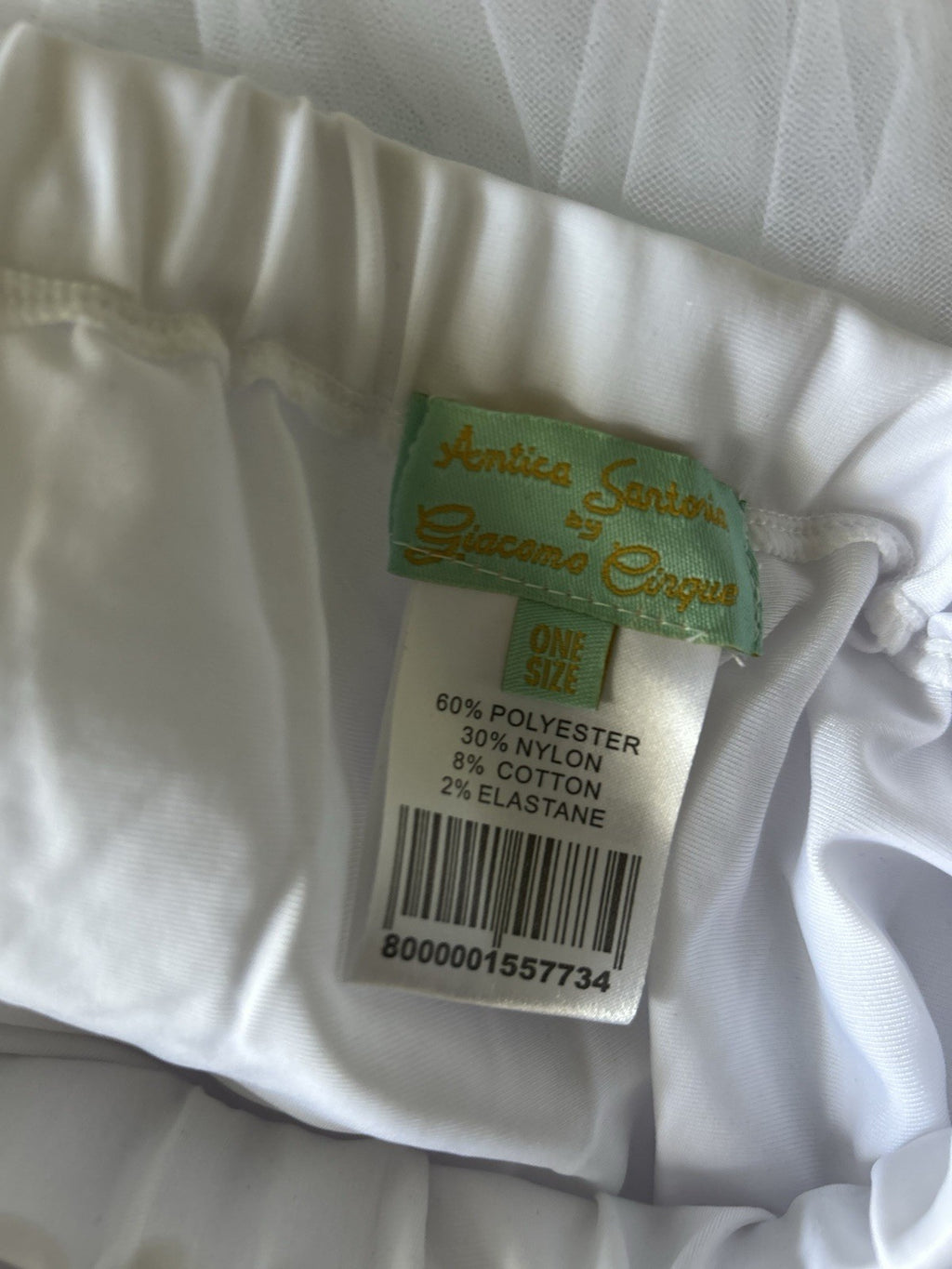 Antica Sartoria 2024 Beautiful White Lace Dress And Skirt NWT O/S